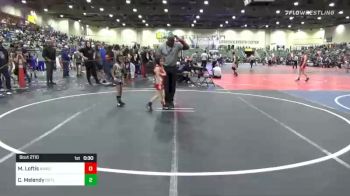 46 lbs Quarterfinal - Remi Milan, Damonte vs Kendrick Dawson, Yuba Sutter Combat