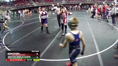 60 lbs Champ. Round 1 - Joshua Pettis Jr., Junior Titans Wrestling Club vs Felix Treinen, Fremont Wrestling Club