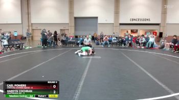 80 lbs Round 3 (6 Team) - Haedyn Cochran, Contenders WA vs Cael Powers, Carolina Hammer Squad