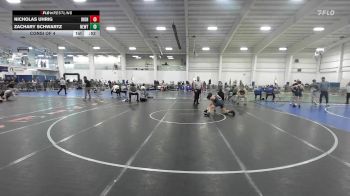 124 lbs Consi Of 4 - Nicholas Uhrig, Iron Faith WC vs Zachary Schwartz, Newtown