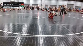105 lbs Cons. Semi - Greyson Wilde, The Colosseum Training Center vs Aeson Kerth, Kerth Kids Wrestling