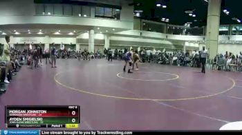 182 lbs Round 1 (10 Team) - Ayden Smigielski, John Glenn Wrestling vs Morgan Johnston, Hernando Wrestling