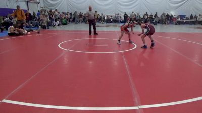 91 lbs Semifinal - Zander Hartman, Carlisle vs George Shippert, Boalsburg