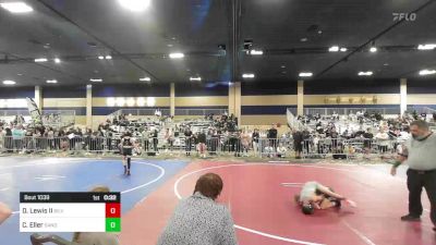 66 lbs Consi Of 8 #2 - Dante Lewis II, Silverback WC vs Cullen Eller, Sanderson Wr Ac