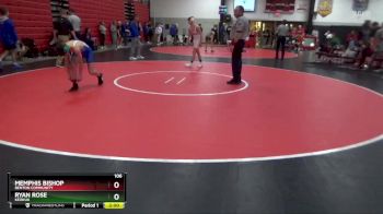 106 lbs Round 4 - Ryan Rose, Keokuk vs Memphis Bishop, Benton Community