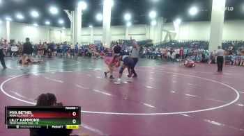 155 lbs Round 4 (8 Team) - Lilly Hammond, Team Diamond Fish vs Mya Bethel, MIAMI ALLSTARS