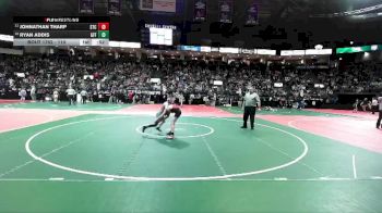 110 lbs Cons. Round 4 - Ryan Addis, GFF3 vs Johnathan Tharp, STC2