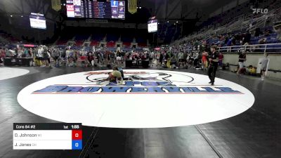 150 lbs Cons 64 #2 - Devin Johnson, WI vs John Jones, OH