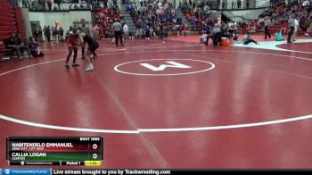 120 lbs Cons. Semi - Callia Logan, Clinton vs Nabitendelo Emmanuel, Iowa City, City High