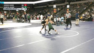 120 lbs Consi Of 32 #2 - Andrew Gomez, Porterville (CS) vs Gabryel Juarez, Garces (CS)