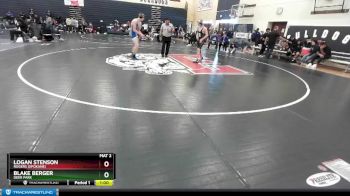 144 lbs Cons. Round 2 - Blake Berger, Deer Park vs Logan Stenson, Rogers (Spokane)
