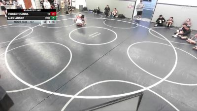 157 lbs Quarterfinal - Vincent Hanna, Team Credo vs Alex Andre, Simi Valley High School