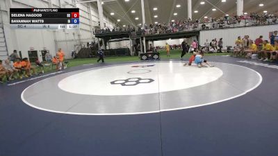 105 lbs Selena Hagood, South Carolina vs Savannah Watts, Iowa