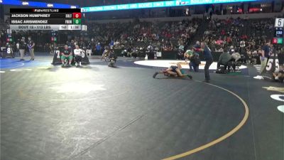 113 lbs Round Of 64 - Jackson Humphrey, Sultana (SS) vs Issac Arismendez, Frontier (CS)