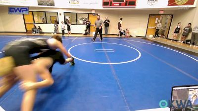126 lbs Rr Rnd 3 - Collin McBride, Muskogee Rougher Youth Wrestling vs Mikey Torrone, Vinita Kids Wrestling