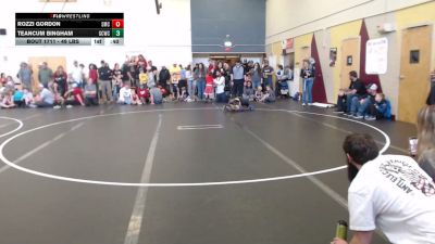49 lbs Champ. Rd Of 32 - Rozzi Gordon, Shelley Mat Club vs Teancum Bingham, Gooding Cobra Wrestling Club
