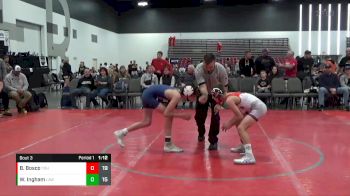 90 lbs Quarterfinals (8 Team) - Brenden Bosco, Team Ohio (OH) vs Westin Ingham, LaCrosse Area Wrestlers(WI)