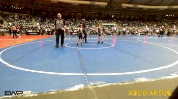 61 lbs Consi Of 16 #1 - Aksel Davis, Tahlequah Wrestling Club vs Tripp Dean, Stronghold Wrestling Club