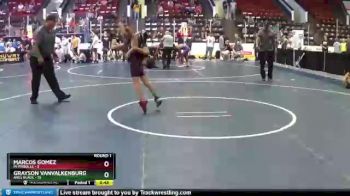 70 lbs Round 1 (6 Team) - Grayson VanValkenburg, ARES Black vs Marcos Gomez, MI Pitbulls