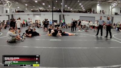 175 lbs Round 2 (8 Team) - Ryan Solomon, Grit Mat Club vs Johnny Mejia, GPS Blue