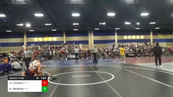 Match - Kaleb Cordova, Safford Wrestling Club vs Nicholas Sahakian, International Sport Union (ISU
