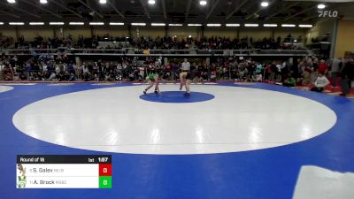 145 lbs Round Of 16 - Shelby Galex, Northeast Metro Tech/Bishop Fenwick vs Aesa Brock, Massabesic