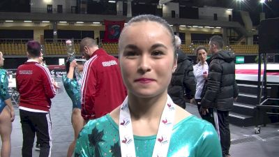 Victoria-Kayen Woo Shines On Floor, Headed To Finals - Gymnix 2016 Senior Cup