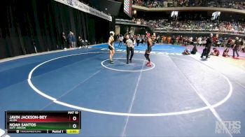 6A 144 lbs Quarterfinal - Noah Santos, Katy Jordan vs Javin Jackson-Bey, Allen