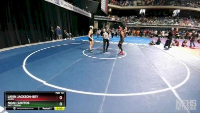 6A 144 lbs Quarterfinal - Noah Santos, Katy Jordan vs Javin Jackson-Bey, Allen