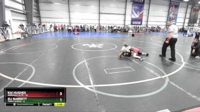 72 lbs Rd# 8- 12:30pm Saturday Final Pool - Eli Barrett, Terps XPress vs Kai Hughes, Nebraska Elite