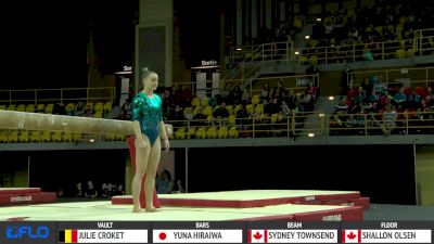 Sydney Townsend - Beam, Canada - Gymnix 2016 Senior Cup