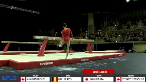 Nagi Kajita - Beam, Japan - Gymnix 2016 Senior Cup