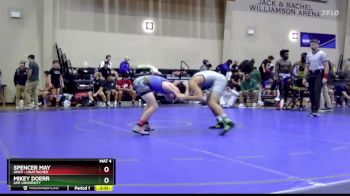 125 lbs Cons. Round 4 - Spencer May, UNCP - Unattached vs Mikey Doerr, Life University