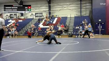 184 lbs Quarterfinal - Zahquel Davis, Brewton-Parker (ga) vs August Batson, Southeastern