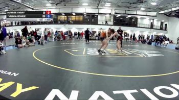 160 C 1st Place Match - Olivia Bohde, Indiana Tech University vs Aubree Avery, Campbellsville University