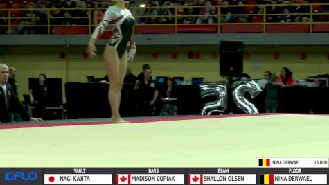 Axelle Klinckaert - Floor, Belgium - Gymnix 2016 Senior Cup