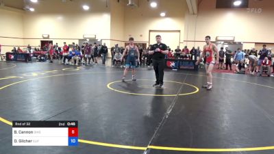 70 kg Rnd Of 32 - Brandon Cannon, Ohio Regional Training Center vs Dylan Gilcher, Cliff Keen Wrestling Club