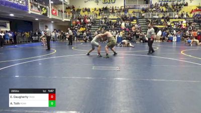 285 lbs Round Of 32 - Elisua Daugherty, Franklin Regional vs Aiden Toth, Penn Trafford