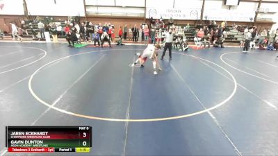 115 lbs Quarterfinal - Gavin Dunton, Agon Academy Wrestling vs Jaren Eckhardt, Champions Wrestling Club