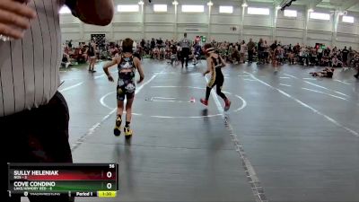 56 lbs Round 4 (6 Team) - Sully Heleniak, NOS vs Cove Condino, Lake/Armory Red