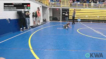 45 lbs Semifinal - Trek Castor, Woodward Youth Wrestling vs Mereck Malone, Bartlesville Wrestling Club