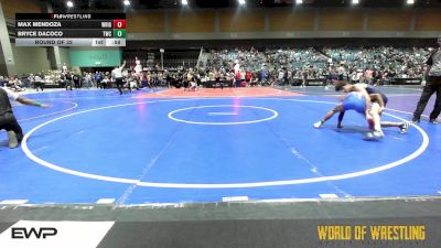 108 lbs Round Of 32 - Max Mendoza, Wright Wrestling Academy vs Bryce Dacoco, Tracy Wrestling Club