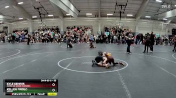 55 lbs Cons. Semi - Kyle Kehres, Havre De Grace Warriors vs Kellen Priolo, Vipers