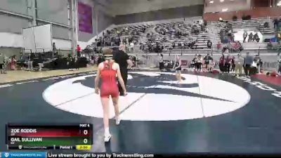 39 lbs Quarterfinal - Zoe Roddis, OR vs Gail Sullivan, NY