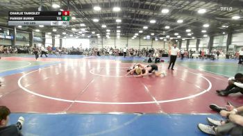 142 lbs Rr Rnd 3 - Charlie Tanksley, MF Army MS - MS vs Parker Burke, Titan Forge - MS