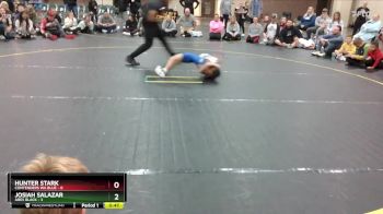 46 lbs Round 7 (8 Team) - Josiah Salazar, Ares Black vs Hunter Stark, Contenders WA Blue