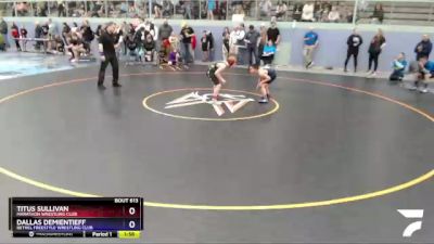 93 lbs Final - Titus Sullivan, Marathon Wrestling Club vs Dallas Demientieff, Bethel Freestyle Wrestling Club