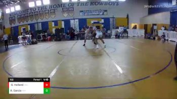 160 lbs 1st Place Match - Gunner Holland, Osceola (Kissimmee) vs Roman Garcia, Palmetto Ridge