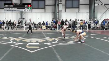 133 lbs Round Of 16 - Alex Oberc, Springfield vs Austin Mitroski, Western New England