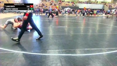 160 lbs Cons. Round 1 - Bently Gibson, Mavericks Wrestling Club vs Lane Kirts, Dawgs Wrestling Club